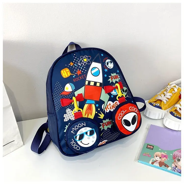 

Nice Fashionable Cute Lovely Cartoon Design Custom Logo Children Kids School Bags Backpack Bag, Customized color