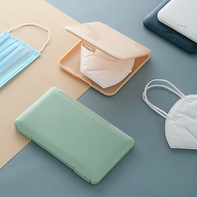 Portable Square Face Mask Carry Case Holder Container Disposable N95 Face Mask Box Buy