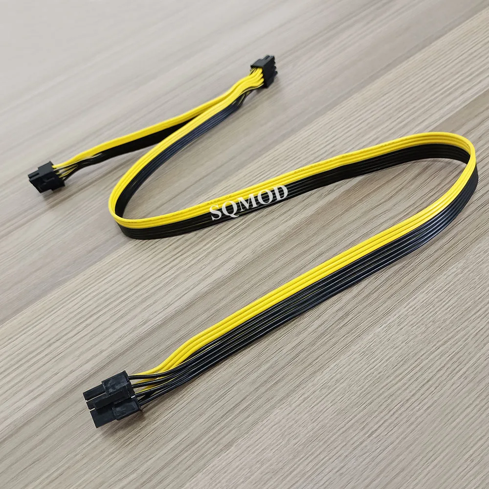

pcie 8 pin to dual 8(6+2) pin cable 60+20 cm power cable