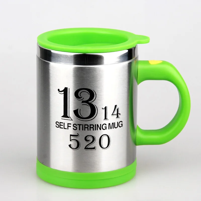 

Mikenda Custom Logo 350ml Auto Self Stirring Coffee Mug Electric Protein Shaker Smart thermos
