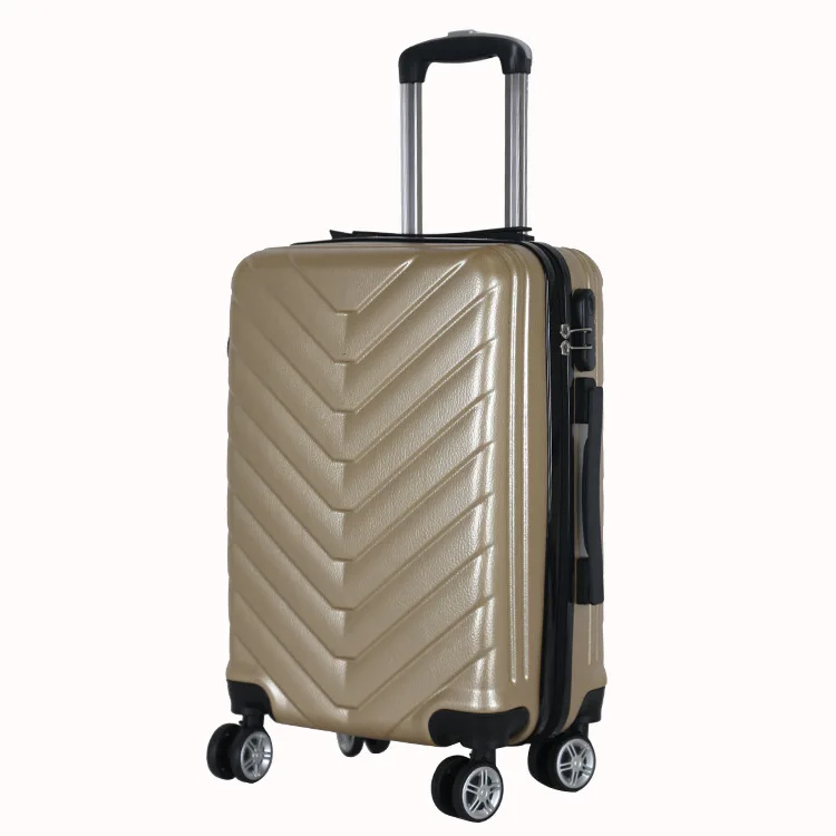 
2020 latest feather trolley suitcase set 20 24 28 Inch Hard shell Travel Luggage Set luggage trolley bag 