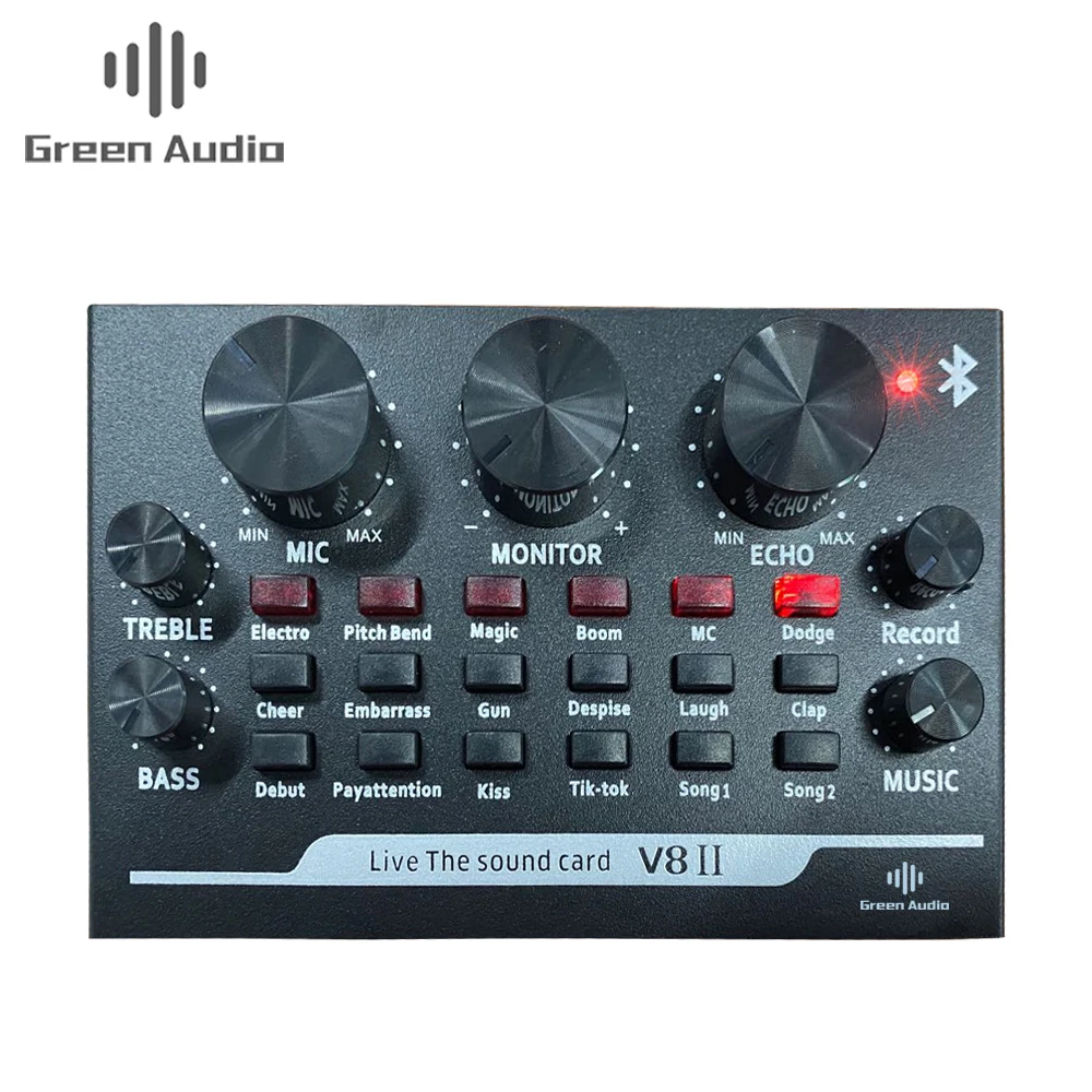 

GAX-V8 Sound Card Audio Interface For Wholesales