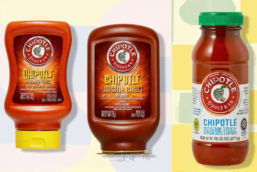 Chipotle in adobo sauce with various dishes around it