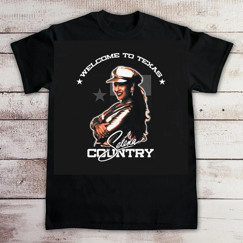 

Fashion Women T-shirt Short Sleeve Unisex Tshirt Women's Selena Quintanilla T Shirts, Picture