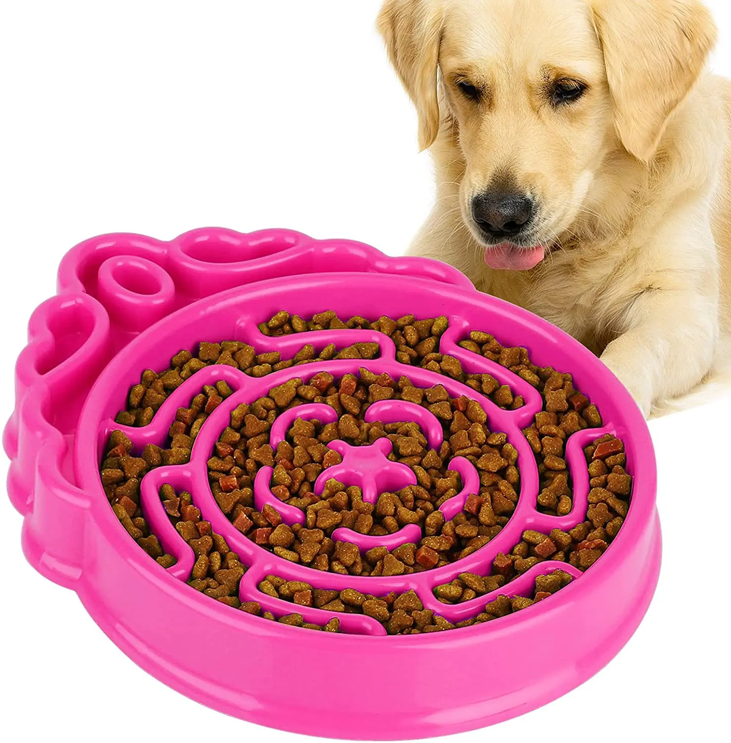 

China wholesale dog bowl design slow feeder pet dog bowls Environmentally friendly pet bowls