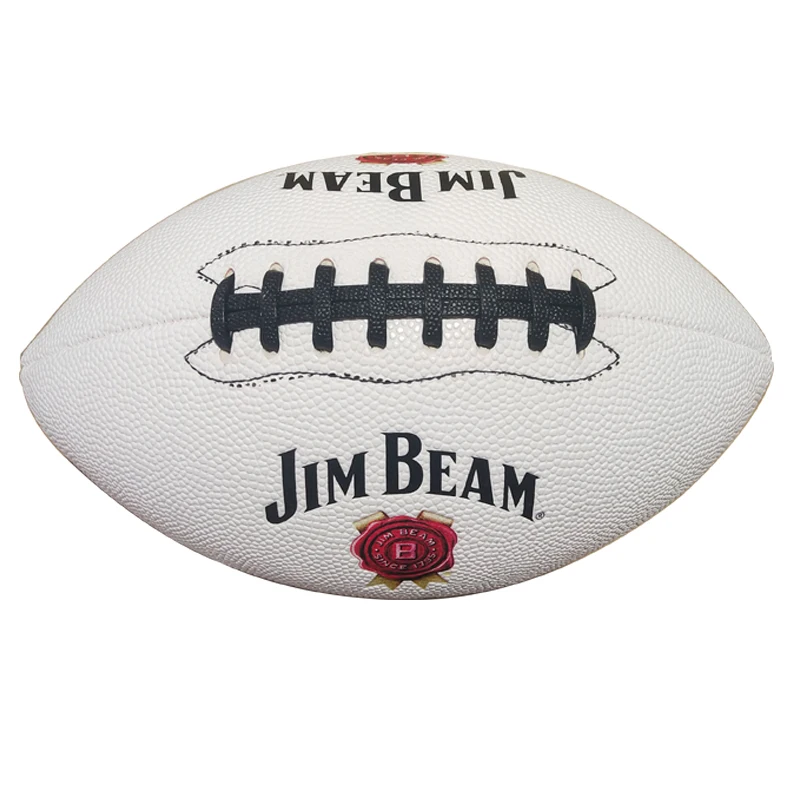 

Custom Print Logo Composite Leather Official Size American Football PU, Customize color