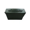 Steel Ammo Can Storage Box 30 Cal, Field Box Shot Shell Box Shotgun Shell Case OD Green , M19A1 Ammunition Box 30 Cal