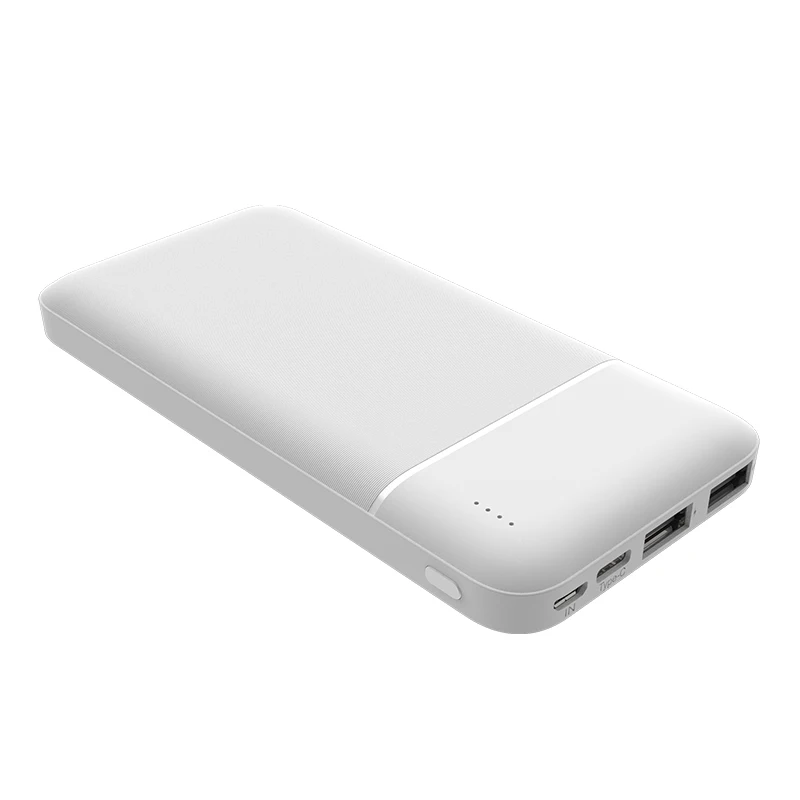 

Cheap Promotion Gift Power Bank Mobile Charger 10000mAh Power Banks, Black/white