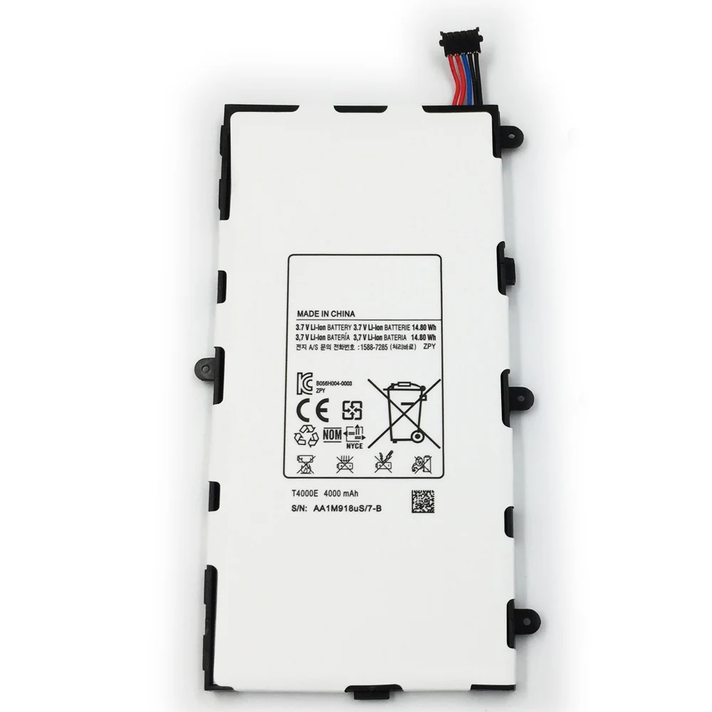 

Tablet PC Replacement Battery T4000E For Samsung Galaxy Tab 3 7.0 SM T210 T211 T215 GT P3210 P3200