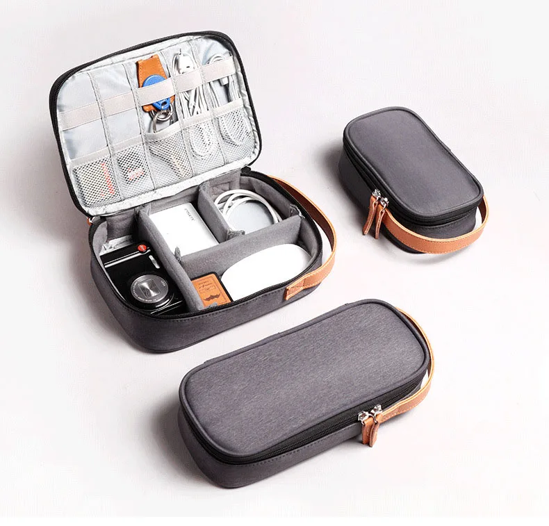 

Travel cable electronic organizer bag,7 pieces travel bag organizer,Waterproof cable organizer travel bag