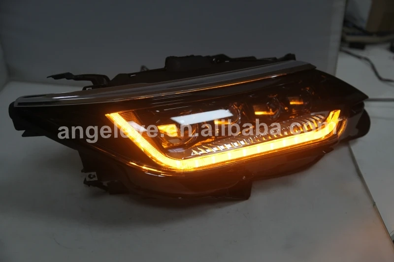 Full led front light for Toyota 2015 Year Camry v55 LED headlight LDV2