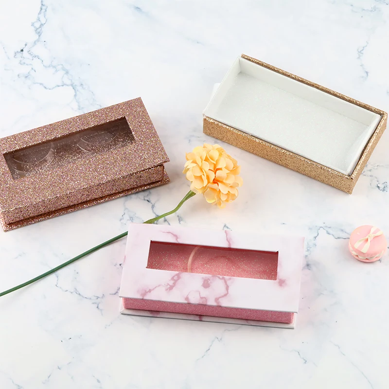 

High Quality Lash Packaging Customized Lash Packages Wholesale Price Magnetic Lash Box with PVC Window