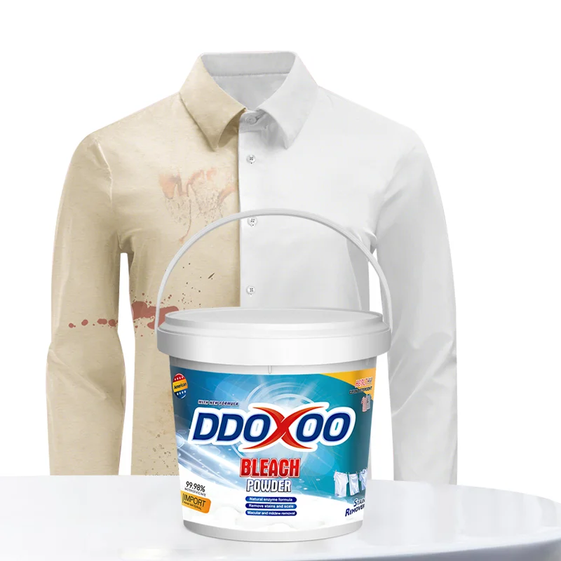 

Unique Design Hot Sale clothes universal Bleacher 800g bleaching agent household color bleaching powder