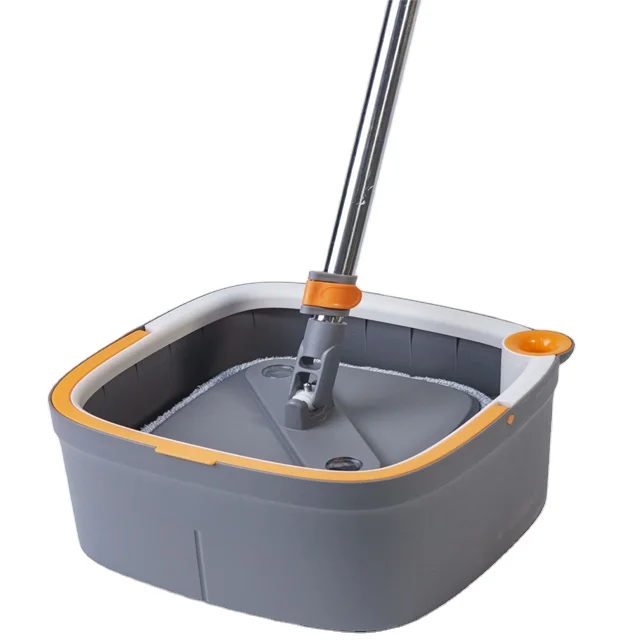 

Household spining mop hand-free washing mop 360 magic mop can be OEM