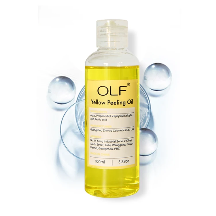 

Wholesale body care huile essentielles whitening yellow peeling oil for skin