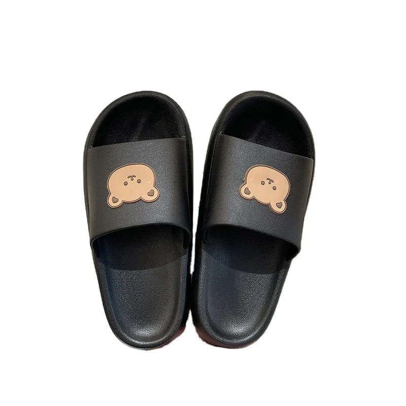 

Slippers girls cute cartoon lovers home thick bottom cool slippers indoor