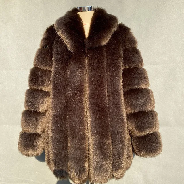 fake bear coat