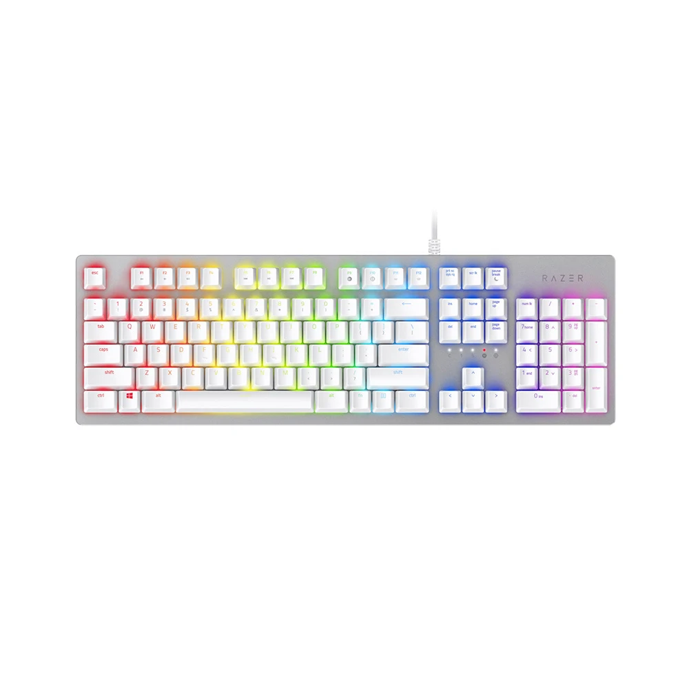 

Razer Huntsman Mechanical Keyboard Gaming Opto-Mechanical Switch 104 Keys RGB Backlight Wired Keyboard