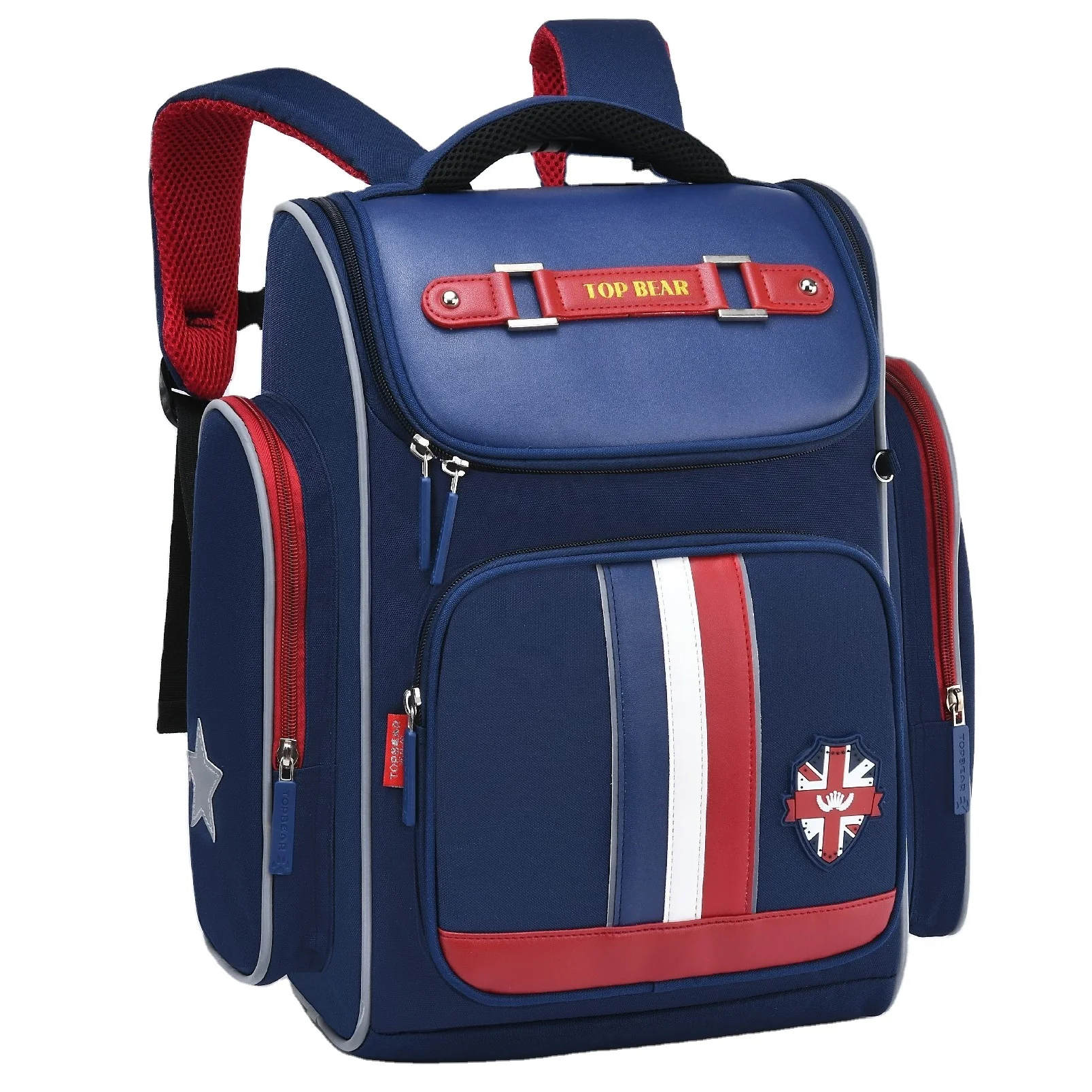

KAMIDA 2021 NEW Bookbags Luxury School Backpack Bagpack Children Kids Bolsa Escolar PU Durable School bags For Girls Boys, Customized color