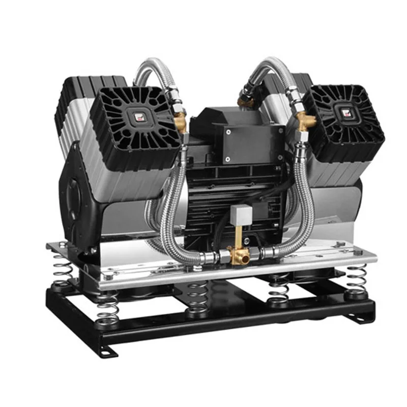 Oem Piston Type Oilfree Electric Air Brake Compressor For Electric Bus