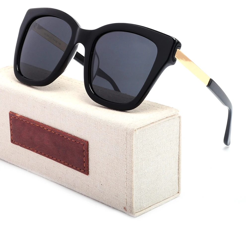 

LS7001 Top quality cellulose acetate sunglasses handmade polarized in stock