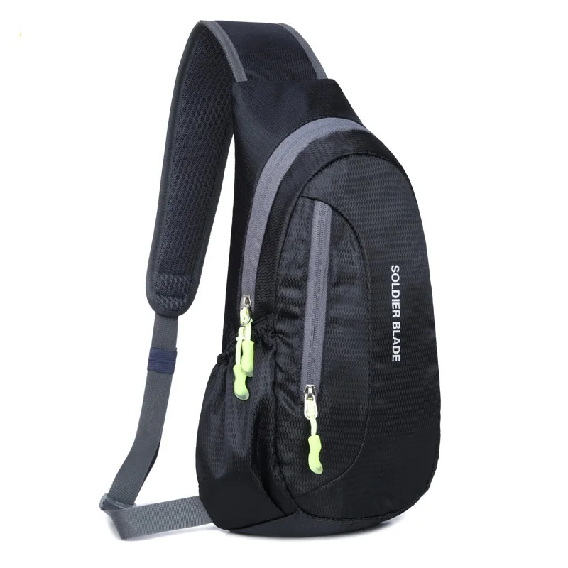 

2022 wholesale multifunction waterproof sling bags sport riding running chest bag fanny packs, 6 colors