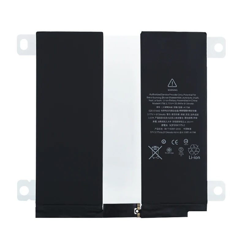 

For ipad pro 10.5 "A1798 A1701 A1709 Brand new 0 cycle 8134mAh capacity li-polymer batteries for apple ipad pro 10.5 inch