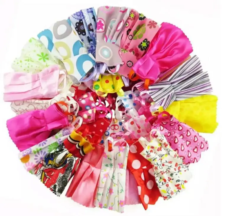 

Woocommerce Supplier 10PCS/Pack Mixed Style Handmade Doll Fashion Summer Party Princess Dress cute Dress Free Ship