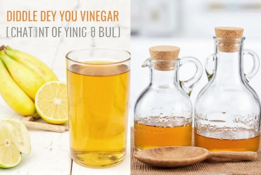 Funnel and Small Bottles for Measuring Apple Cider Vinegar