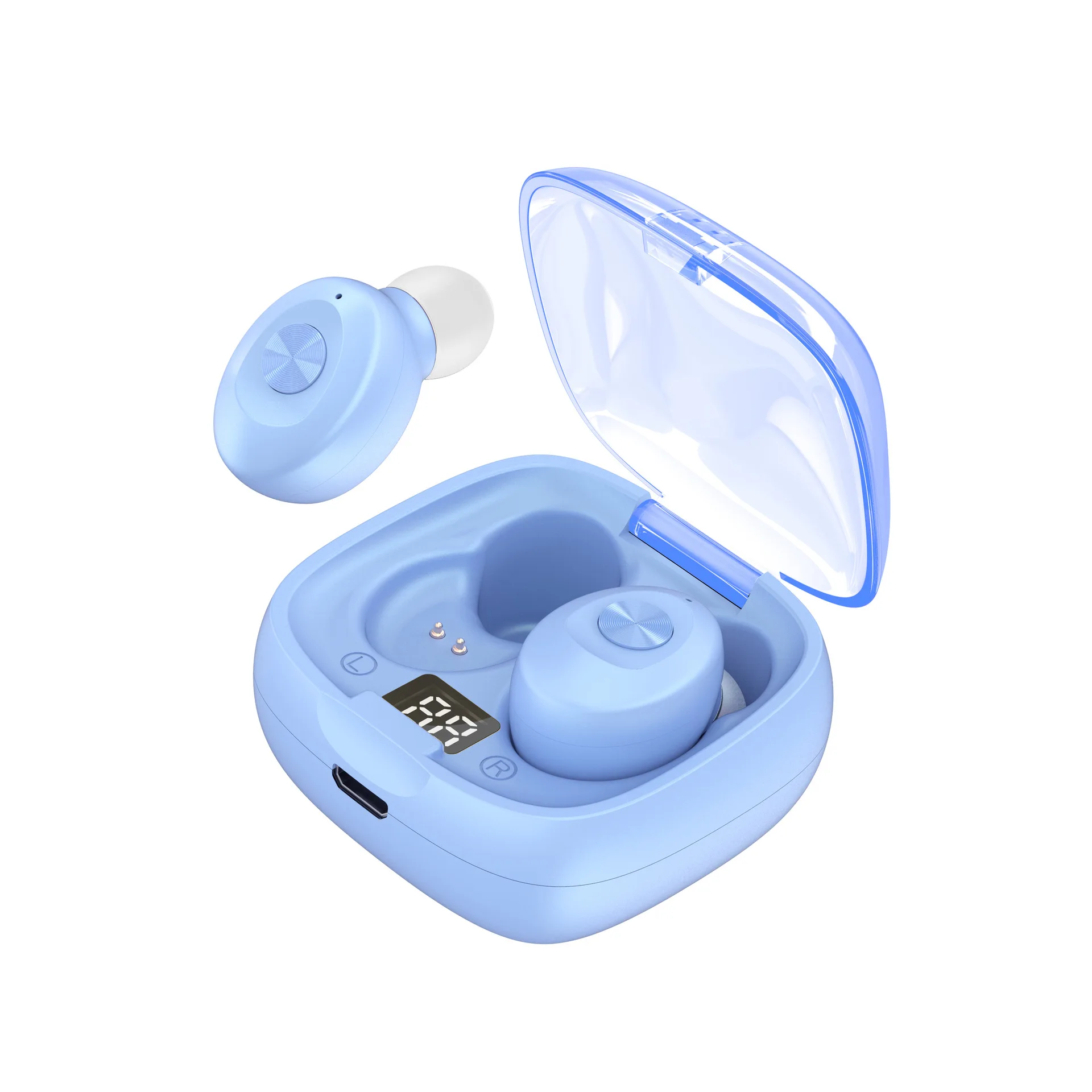 

2020 newest Digital Power Display TWS Wireless Earphone With LED Digital Display HIFI Sound Sport BT V5.0 Earphones earbuds