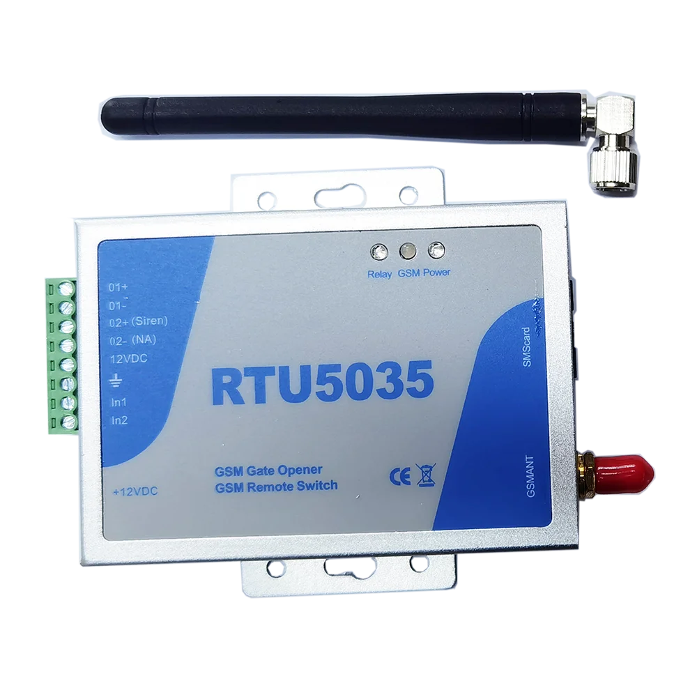 

RTU5035 4G 2G GSM Gate Opener Relay Switch Call Phone Control Door Opener for Smart Home garage