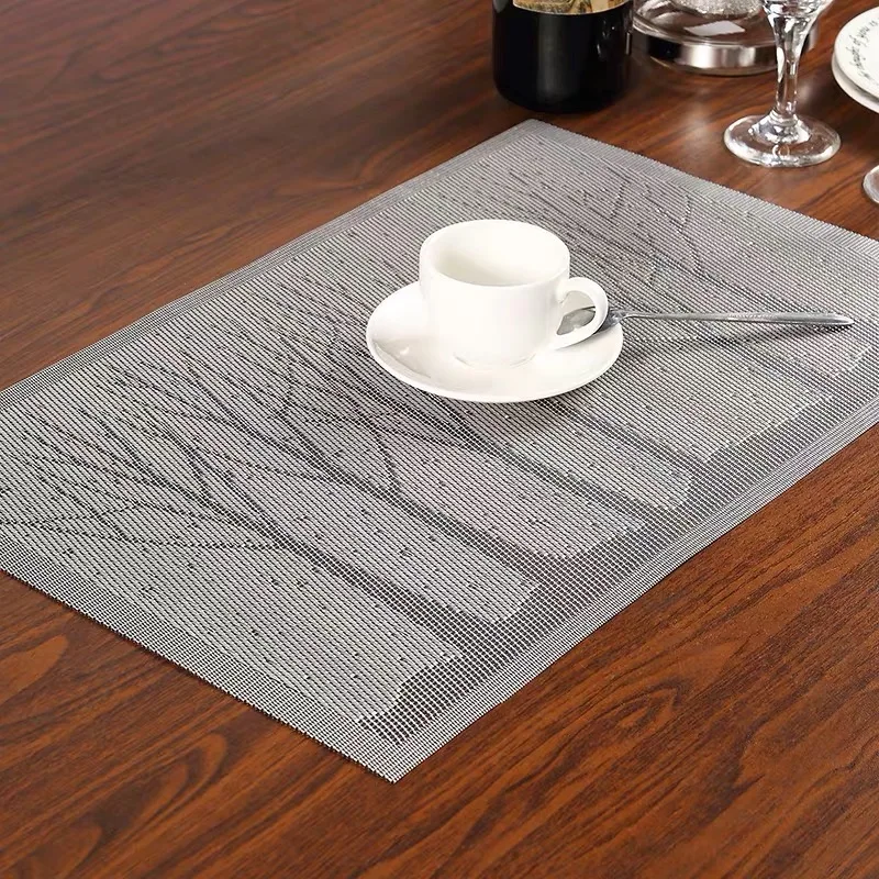 Custom Christmas Placemat Pvc Vinyl Placemat And Dining Table Mat For