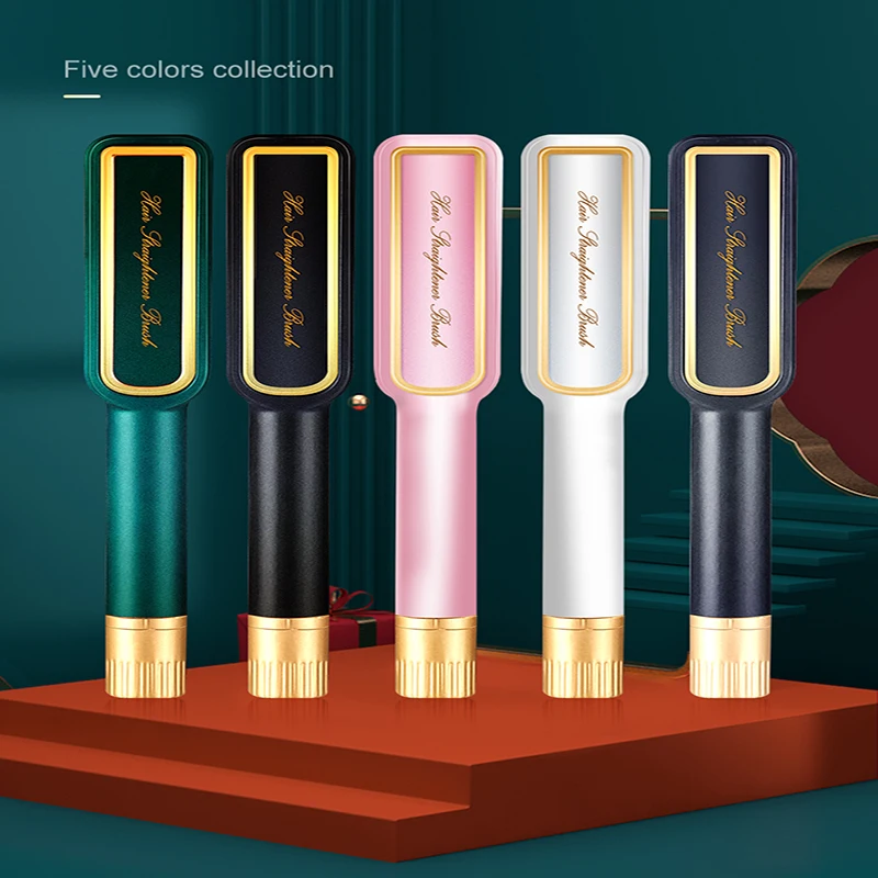 

Straight comb does not hurt hair straightener Professional five-speed temperature regulating straight hair splint bangs hairdres