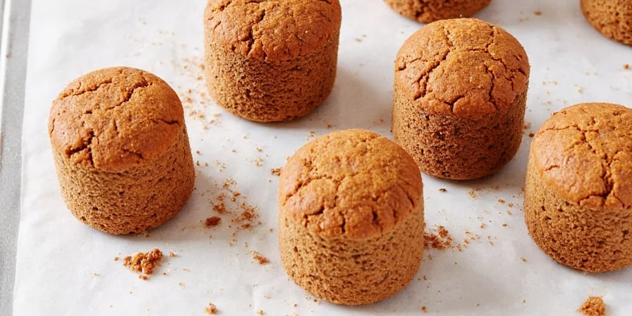 Spiced latte with gingerbread seasoning dusted on top