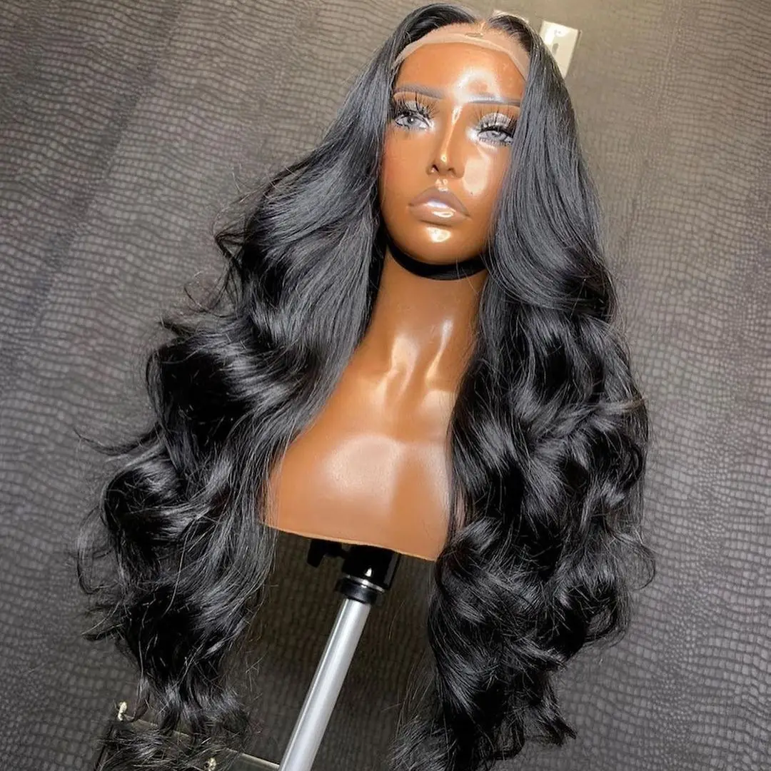 

Natural Wigs Perruque Virgin Glueless Human Hair Lace Front Wig Loose Wave Wig Pre Pluck Overnight Delivery