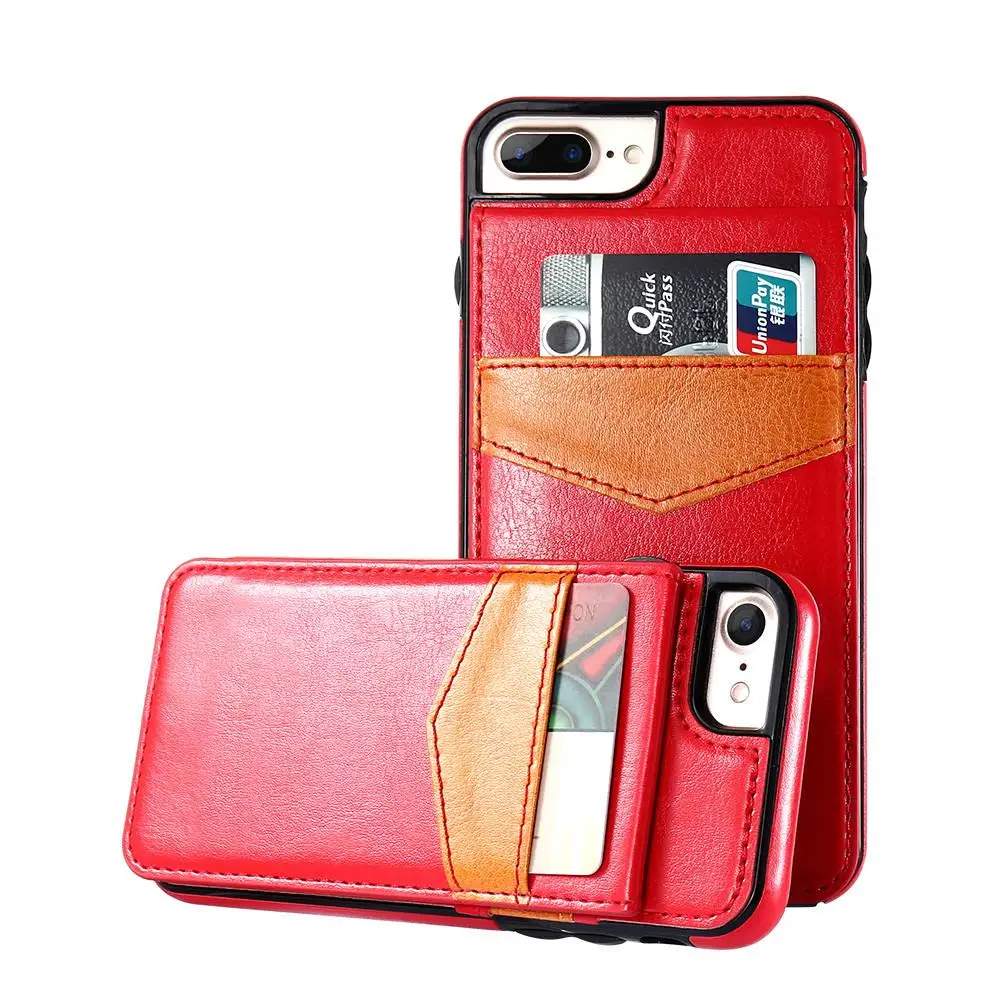 

Great Free Shipping RAXFLY Leather Card Slot Phone Case For iPhone X/Xs/Xr/Xs Max Kickstand Phone Case