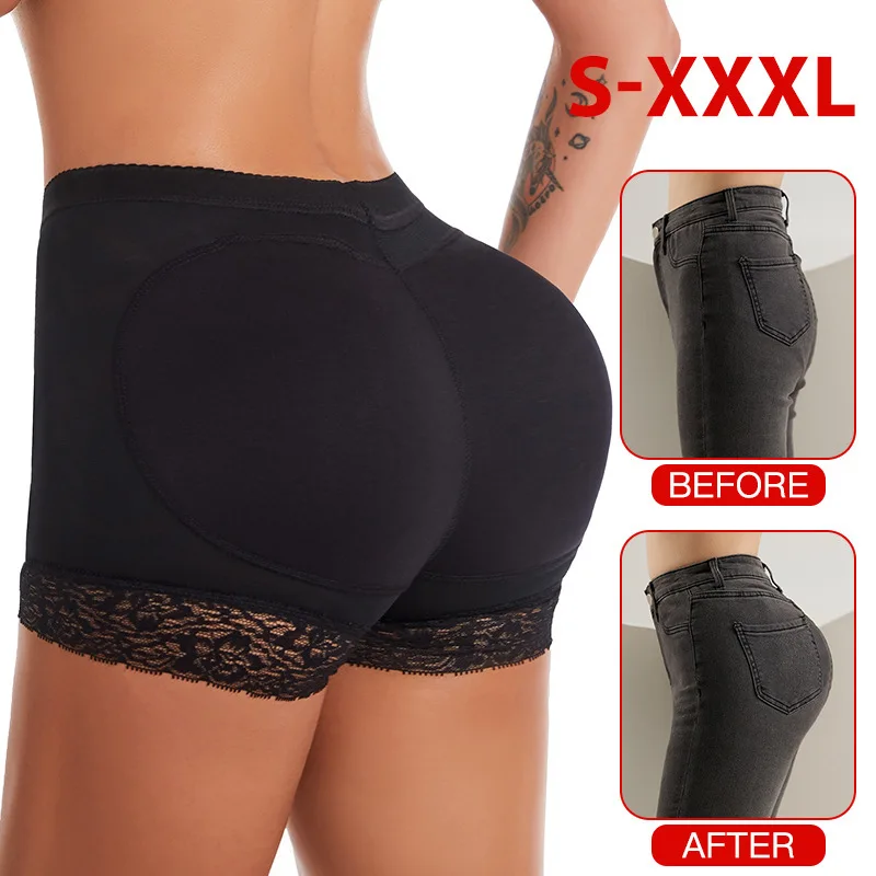 

Hot Sales padded butt and hip enhancer Shaper Women Shapewear butt lifter Padded Panties For Women