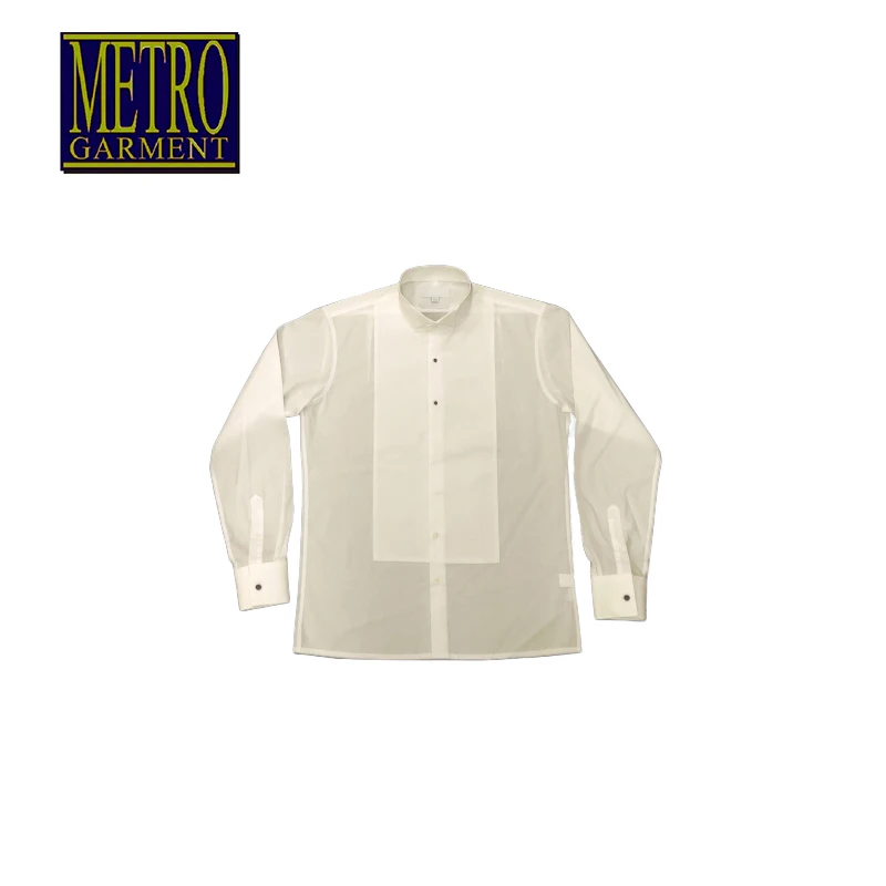 
Men Best Quality Quick Dry Long Sleeve Tuxedo Shirts 