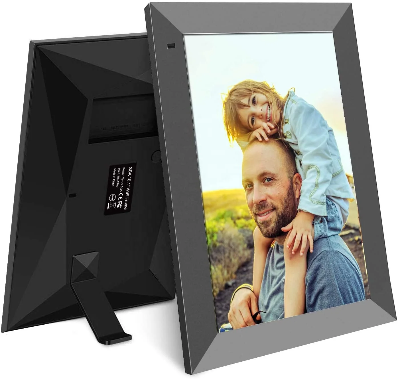 

Amazon best selling Frameo APP Super Slim 8 Inch Wifi Cloud Digital Picture Frame With Touch Screen from oem factory