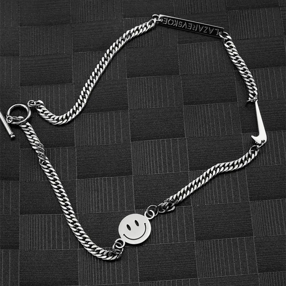 Smile Face Chain Trend Cool Ti