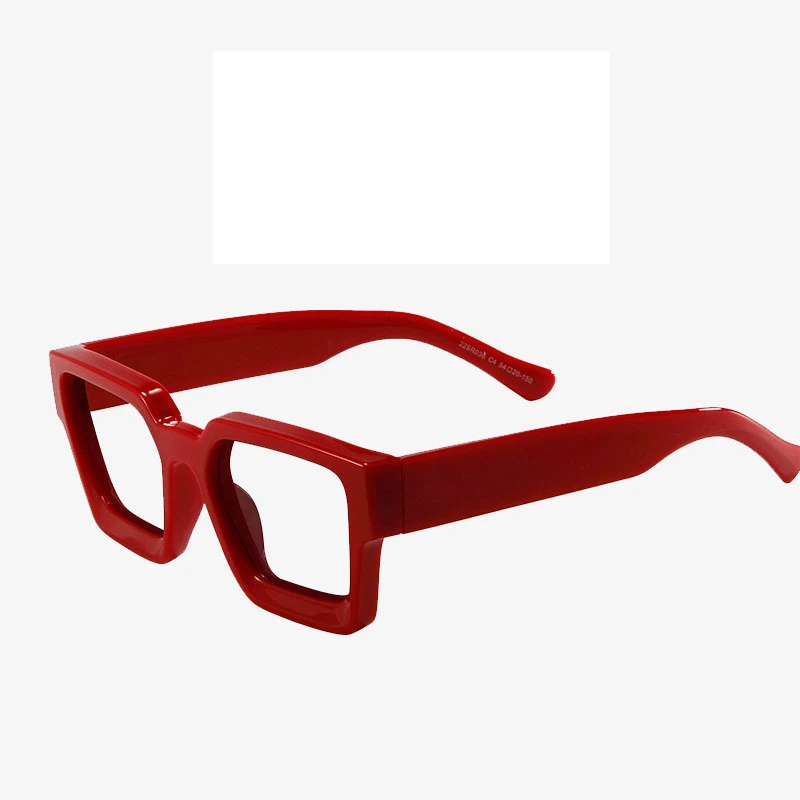 

2023 Newest Designer Fashion Men Women Spectacle Frames Oversized Big Square Frame TR90 Personalized Optical Glasses