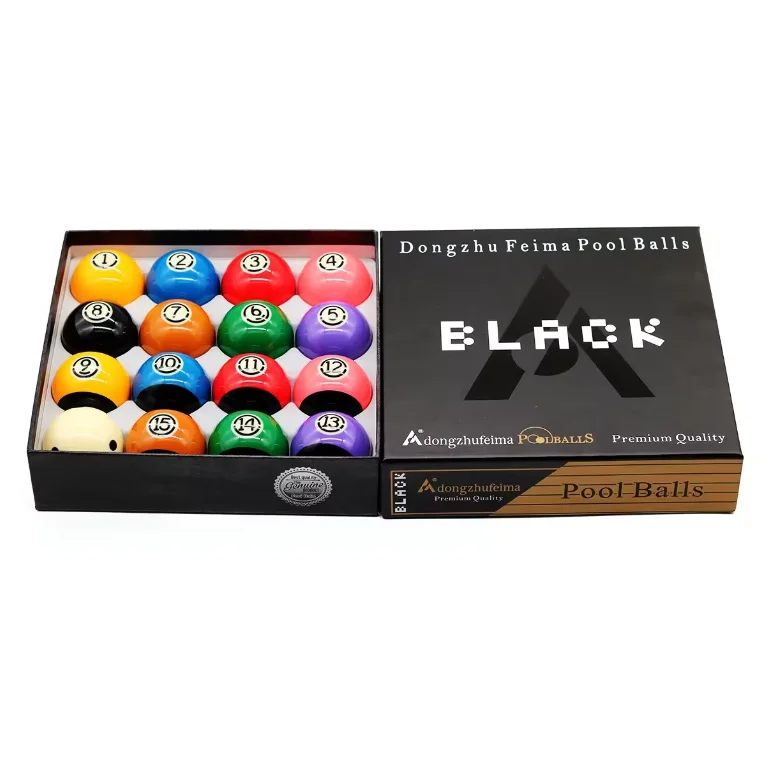 High-quality  Size 2-1/4" Premium Quality Resin 57.2mm Pool Billiard Ball Set 16pcs/box for Sale
