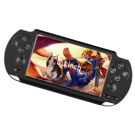 

8/16/32/128 Bit 5" LCD X9 plus Double rocker 8G/40G X9s Handheld Kids Video Games 1000 games in 1 console free play of games