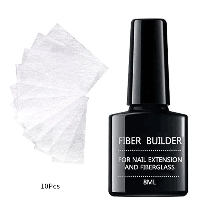 Transparent Fiber Builder Gel Nail for Nail Extension Tools