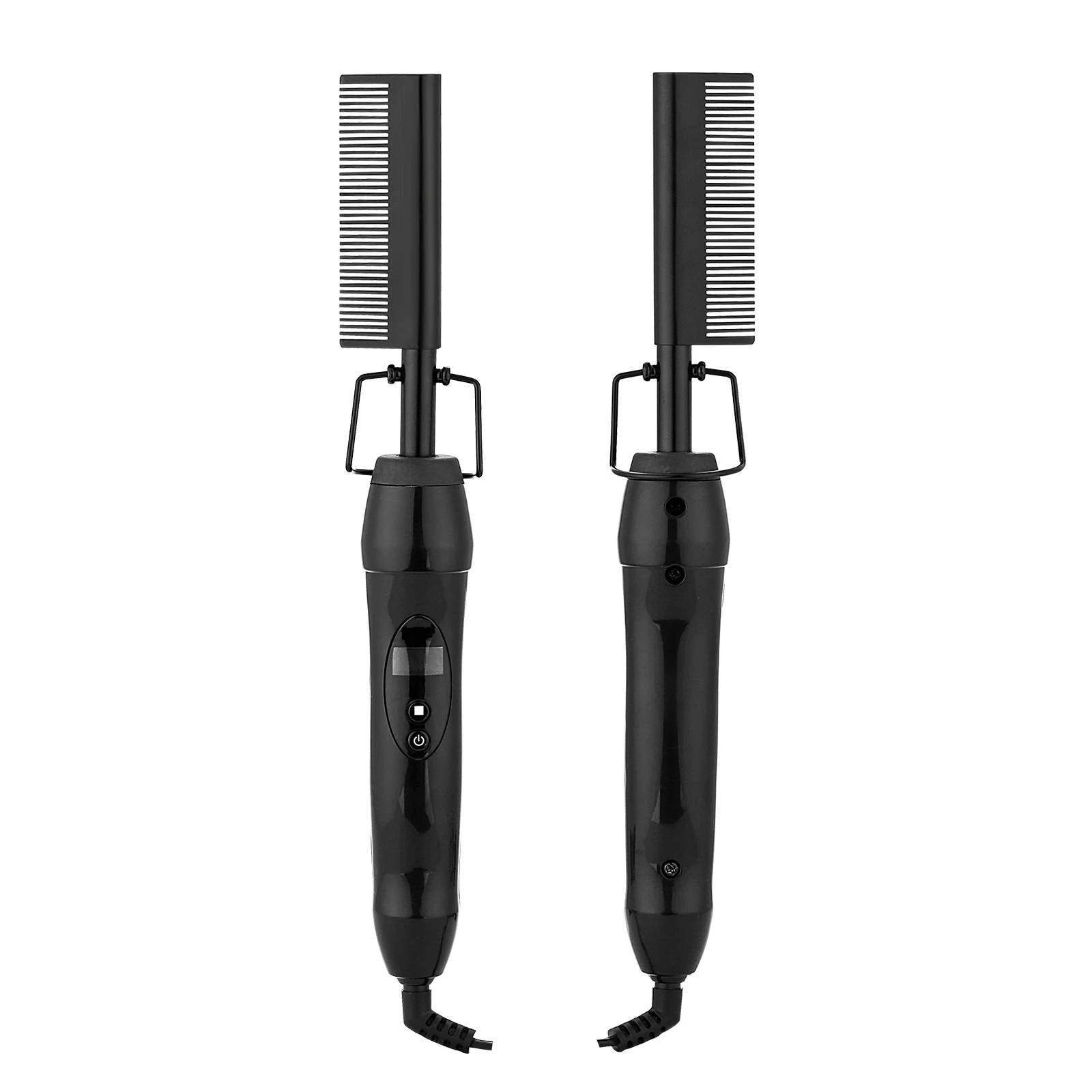 

Hot Comb Electric Hair Straightener With LCD Screen Black Pressing Comb Mini Beard straightening Comb Ebay Hot Selling