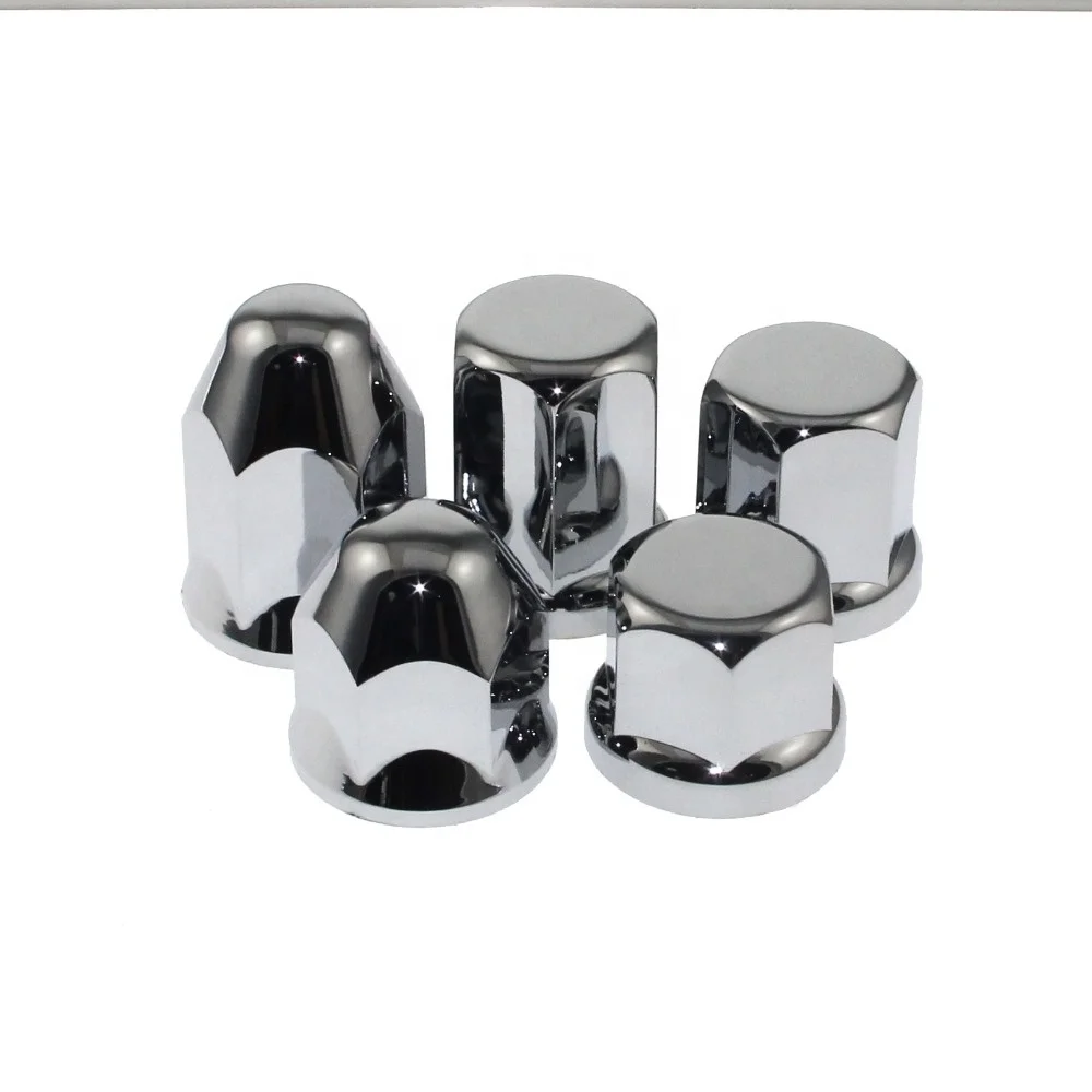 Chrome Push On Super Spike Car Wheel Lug Nut Cover 33mm Buy Spike Car