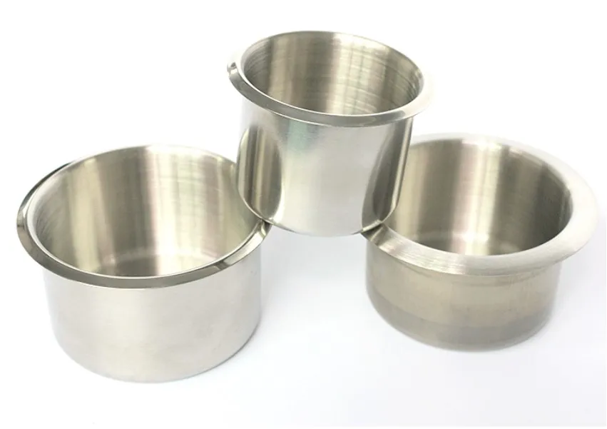 Stainless Steel Poker Table Cup Holder Inserts For Car Boat Truck