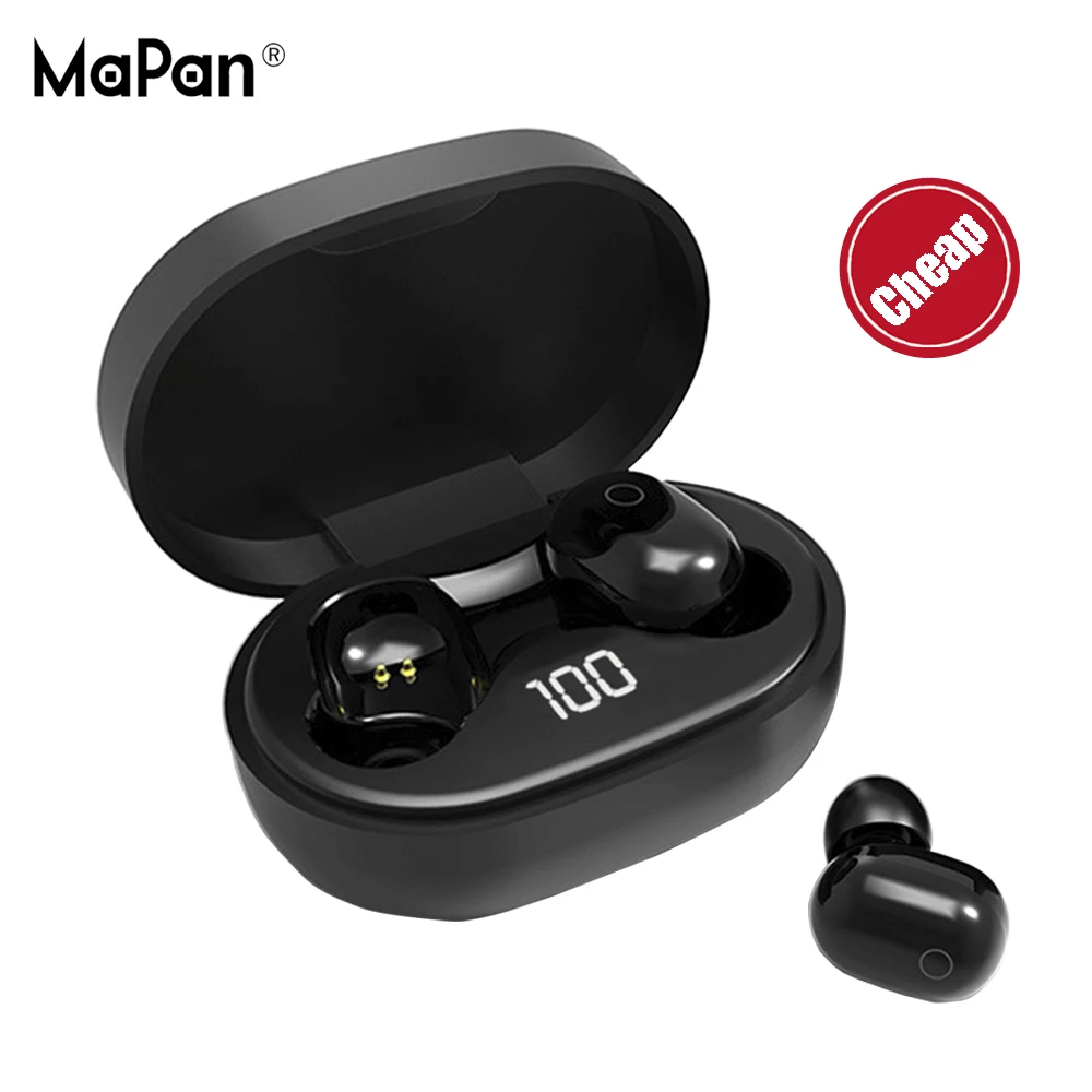 

Free Shipping mini Headphones Cheapest MaPan Most Popular Sports in ear TWS Wireless Earbuds Bluetooth Earphone For mobile Phone