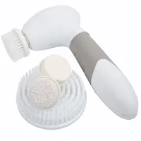 

Wholesale waterproof Electric Facial Cleansing Brush Body Skin Care SPA Massager Spin Brush Set with 4 Exfoliating heads