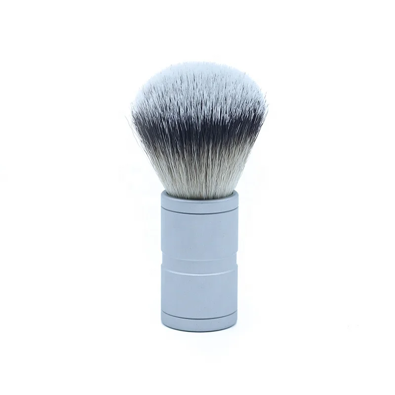 

Amazon hot sell Men's Shave brush Aluminum Metal Shaving Brush Beard Brush, Black handle